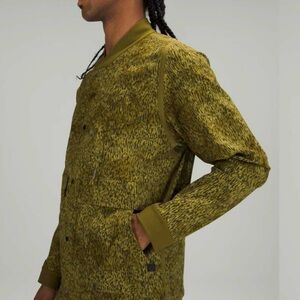 Men's Olive Green Bomber Jacket